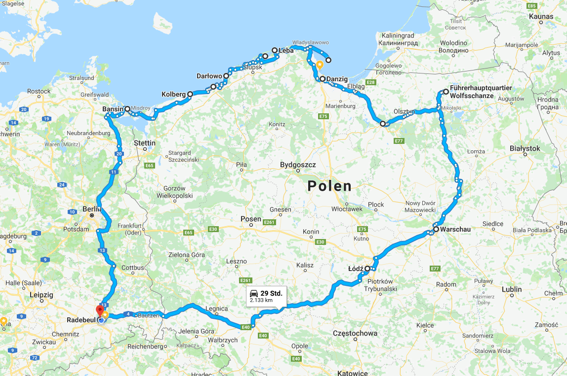 Roadtrip Polen 2018 – Summary