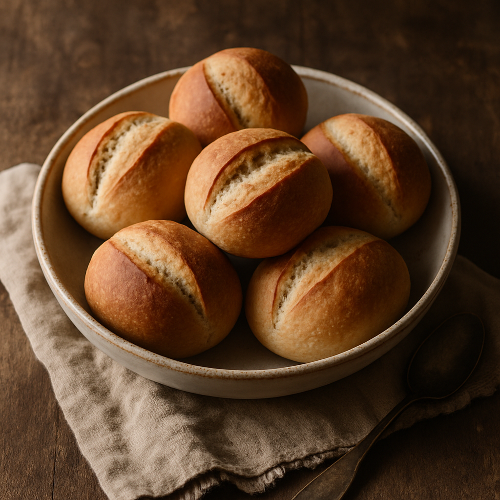 DDR Brötchen – knusprig & einfach