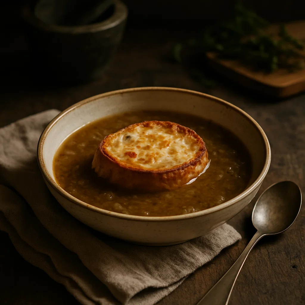 Französische Zwiebelsuppe